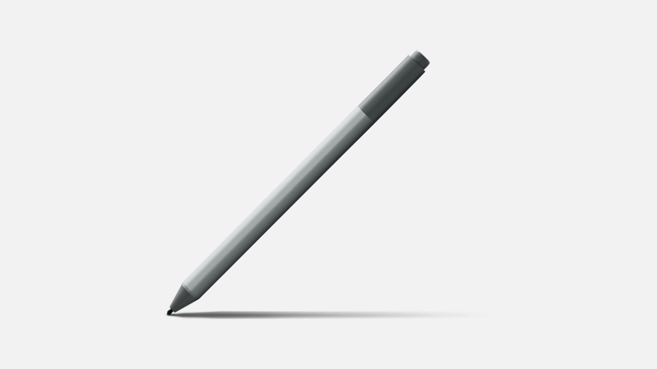 نقد و بررسی قلم لمسی مایکروسافت مدل سرفیس پن 1776 6 Carousel Surface Pen Platinum 02