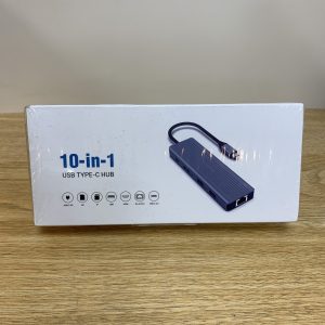 هاب ۱۰ پورت اورجینال مدل USB C Hub 10 in 1 HB043