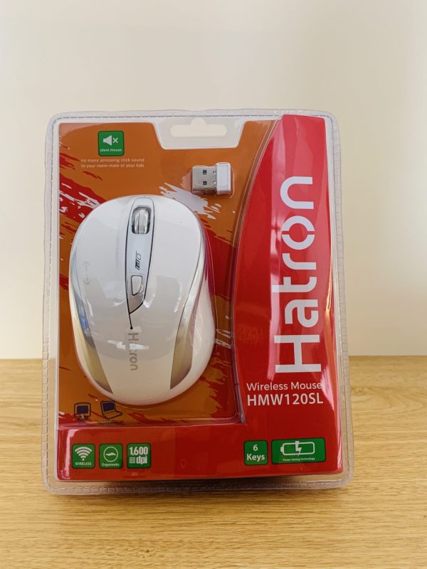 ماوس وایرلس هاترون مدل Hatron Wireless Mouse HMW120SL