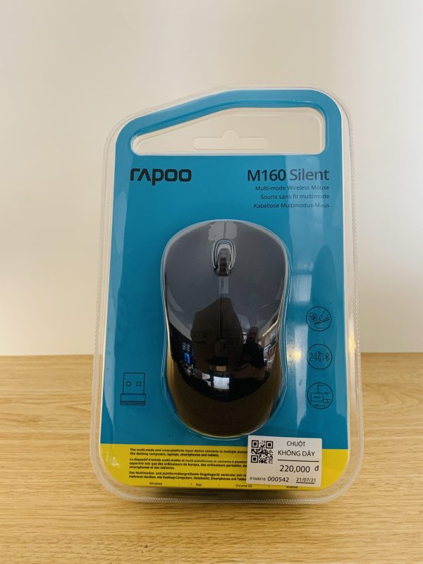 ماوس وایرلس رپو مدل Rapoo Bluetooth Mouse M160