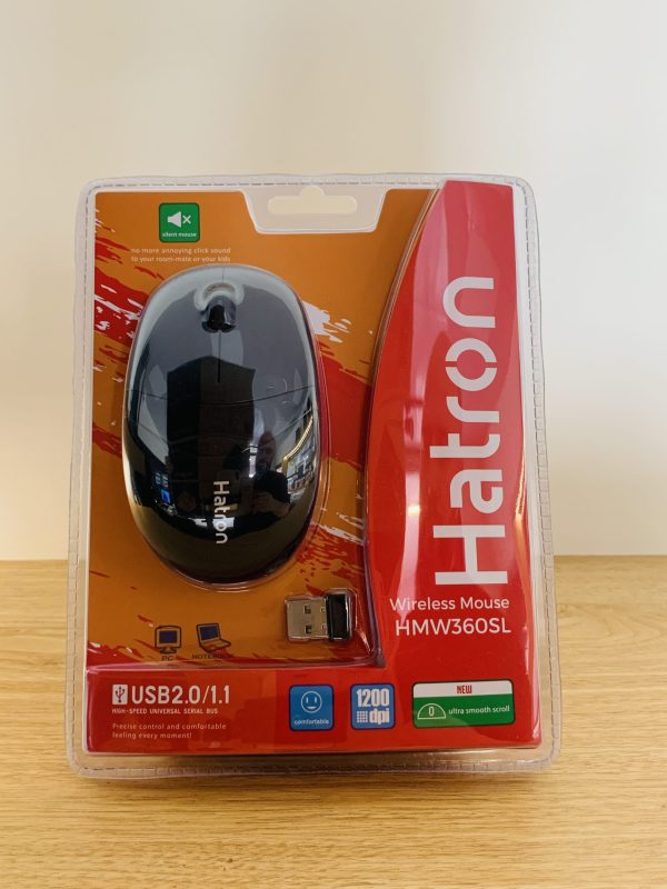 ماوس وایرلس هاترون مدل Hatron Wireless Mouse HMW360SL