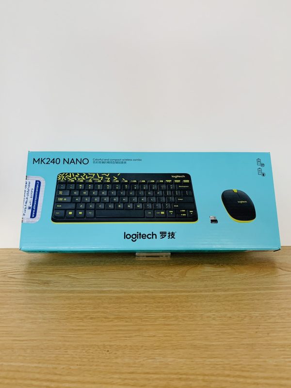 کیبورد لاجیتک مدل Logitech Keyboard MK240 Nano