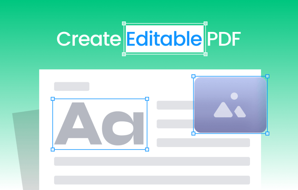 ساخت فایل‌های PDF قابل ویرایش