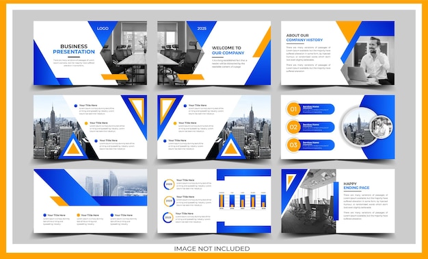 چگونه لپتاپ را برای ارائه پاورپوینت حرفهای آماده کنیم؟ 1 professional business presentation slides design powerpoint template 473719 250