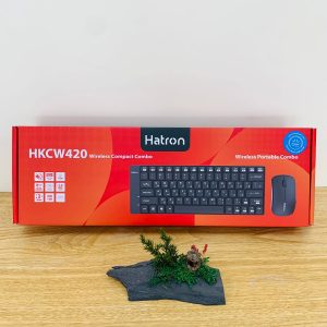 کیبورد و ماوس بی سیم هترون مدل Hatron HKCW420